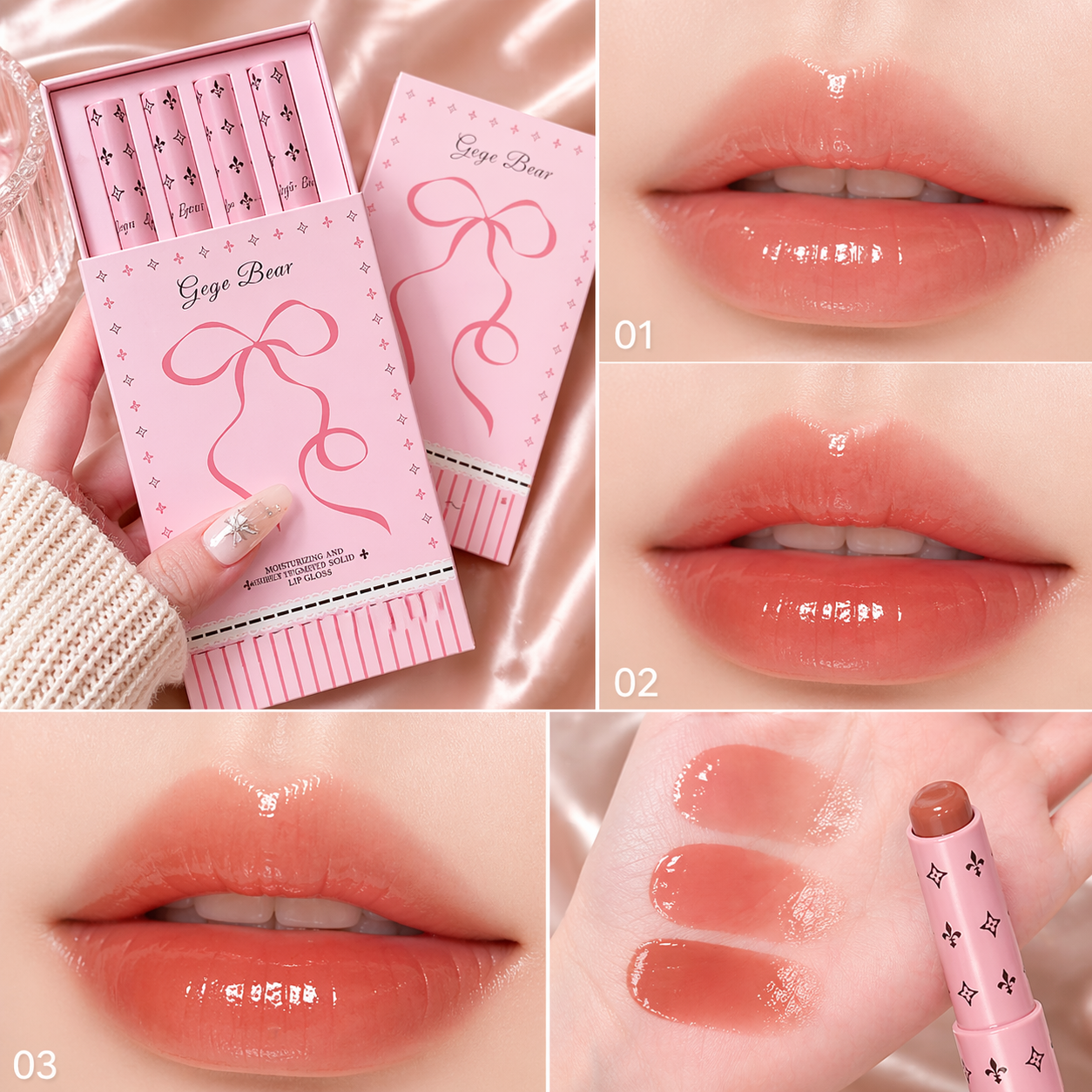 Gege Bear Solid Lip Gloss